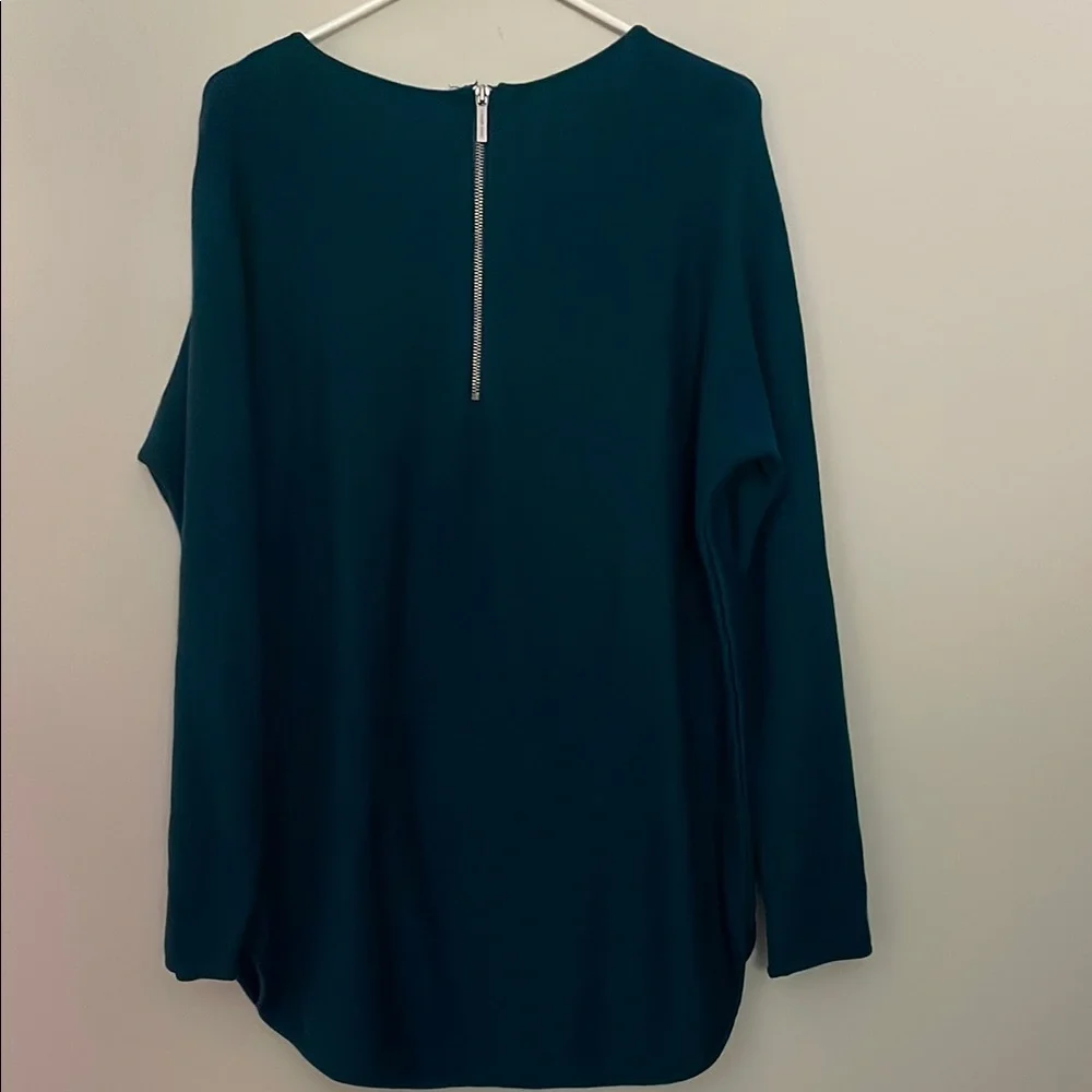 Michael Kors Deep Teal Sweater Top - Picture 4 of 6